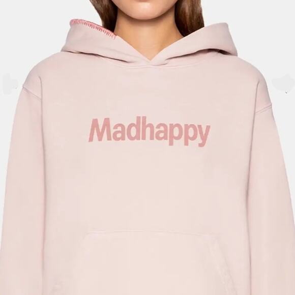 Madhappy Tops - Madhappy Classics Universal Hoodie Pink